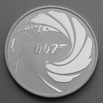 Silbermünze 1oz "James Bond 007" 2020 