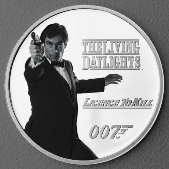 Silbermünze 1oz "Timothy Dalton" 2023 (PP/kol.) Licence to kill-James Bond Legacy Series (Tuvalu)