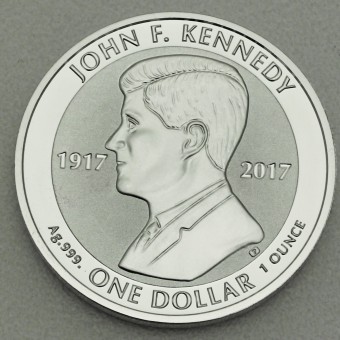 Silbermünze 1oz "John F. Kennedy 2017"  