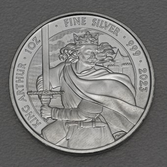 Silbermünze 1oz "King Arthur 2023 - diff" (UK) Myths and Legends Serie