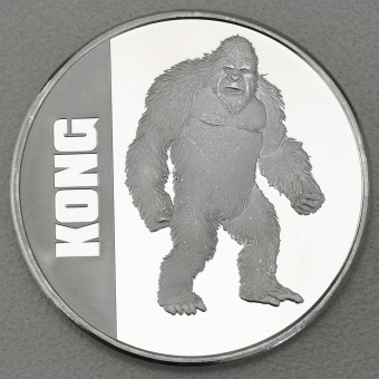 Silbermünze 1oz "King Kong" 2021 (Niue)