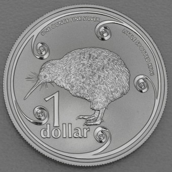 Silbermünze 1oz "Kiwi" 2004 (Neuseeland)