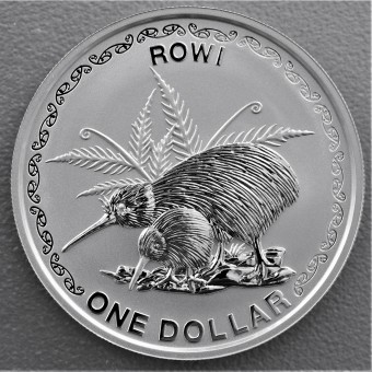 Silbermünze 1oz "Kiwi 2005" (Neuseeland) 