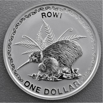 Silbermünze 1oz "Kiwi" 2005 (Neuseeland)