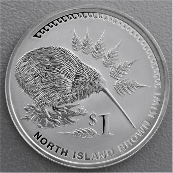 Silbermünze 1oz "Kiwi 2006" (Neuseeland) 