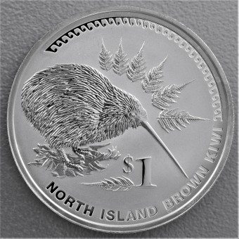 Silbermünze 1oz "Kiwi 2006" (Neuseeland) 