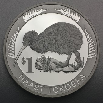 Silbermünze 1oz "Kiwi" 2008 (Neuseeland)