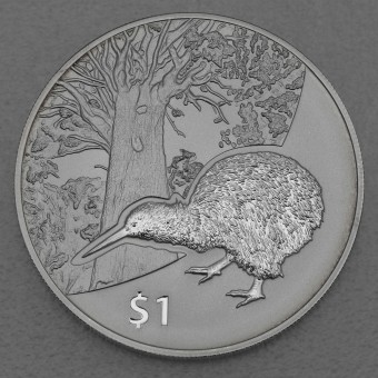 Silbermünze 1oz "Kiwi" 2013 Treasures of New Zealand (Neuseeland)
