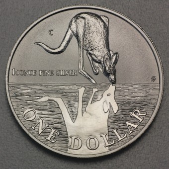 Silbermünze 1oz "Känguru" 1997 Royal Australian Mint (Australien)