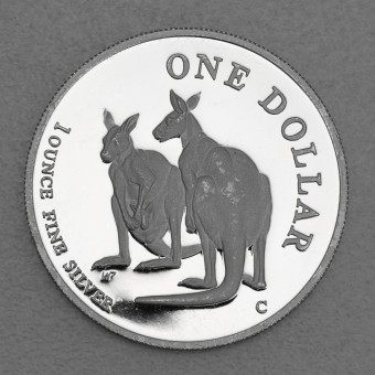 Silbermünze 1oz "Känguru" 1999 (PP) Royal Australian Mint (Australien)