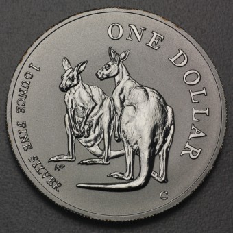 Silbermünze 1oz "Känguru 1999" (RAM) 