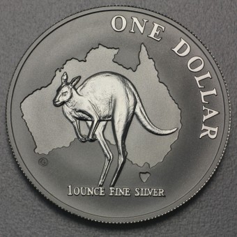 Silbermünze 1oz "Känguru" 2000 Royal Australian Mint (Australien)