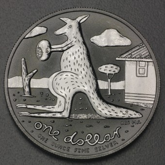 Silbermünze 1oz "Känguru" 2008 Royal Australian Mint (Australien)