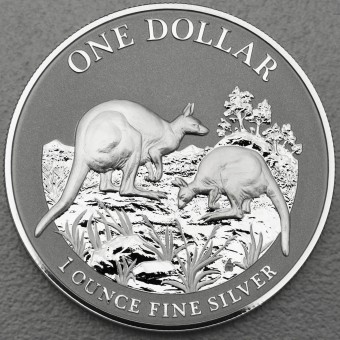 Silbermünze 1oz "Känguru" 2014 Royal Australian Mint (Australien)