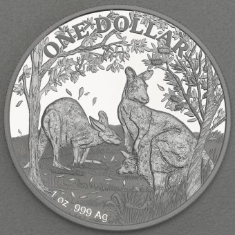 Silbermünze 1oz "Känguru" 2019 Seasons Change (Australien)