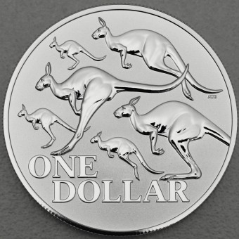 Silbermünze 1oz "Känguru" 2020 Royal Australian Mint (Australien)
