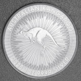 Silbermünze 1oz "Känguru" aktueller Jahrgang diff. (Australien)