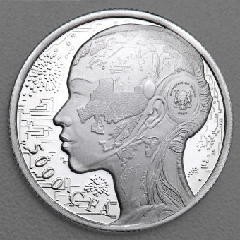Silbermünze 1oz "Künstliche Intelligenz" 2023 (Tschad)