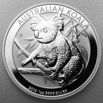 Silbermünze 1oz "Koala" 2018 (Australien)