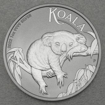Silbermünze 1oz "Koala" 2022 (Australien)