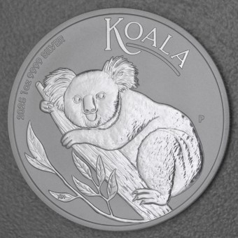 Silbermünze 1oz "Koala" 2025 diff. (Australien)