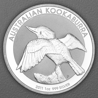 Silbermünze 1oz "Kookaburra" 2011 (Australien)
