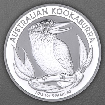 Silbermünze 1oz "Kookaburra" 2012 (Australien)