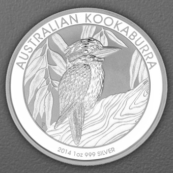 Silbermünze 1oz "Kookaburra" 2014 (Australien)