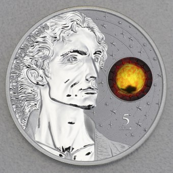 Silbermünze 1oz "Kopernikus" 2023 (koloriert) (Malta)