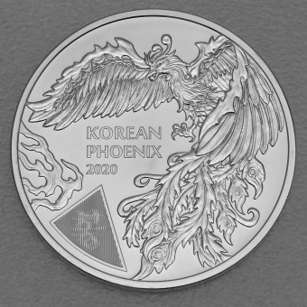 Silbermünze 1oz "Korea Phoenix" 2020 (Südkorea)