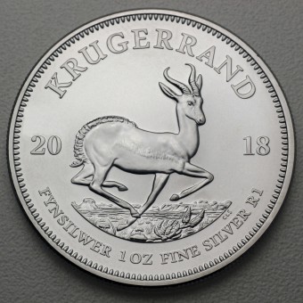 Silbermünze 1oz "Krügerrand 2018" (Diff.) 