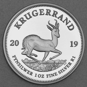 Silbermünze 1oz "Krügerrand" 2019 (PP) (Südafrika)