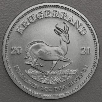 Silbermünze 1oz "Krügerrand 2021" (Diff.) 