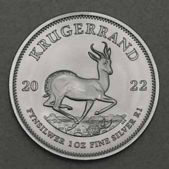 Silbermünze 1oz "Krügerrand" 2022 diff. (Südafrika)