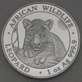 Silbermünze 1oz "Leopard" 2025 African Wildlife (Somalia)