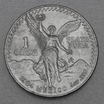 Silbermünze 1oz "Libertad" 1984 (Mexiko)