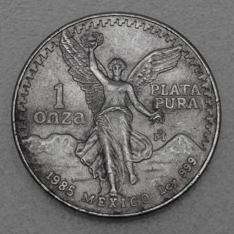 Silbermünze 1oz "Libertad" 1985 (Mexiko)