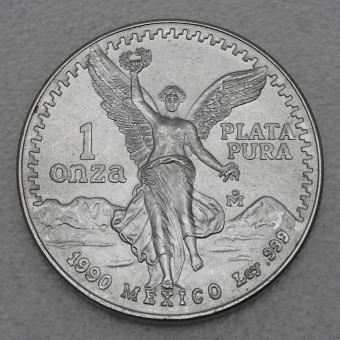Silbermünze 1oz "Libertad" 1990 (Mexiko)