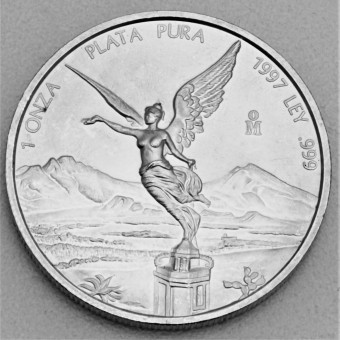 Silbermünze 1oz "Libertad" 1997 (Mexiko)