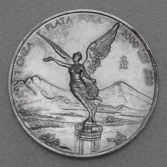 Silbermünze 1oz "Libertad" 2000 (Mexiko)