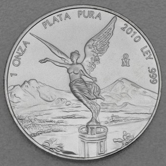 Silbermünze 1oz "Libertad" 2010 (Mexiko)
