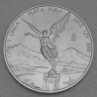Silbermünze 1oz "Libertad" 2015 (Mexiko)