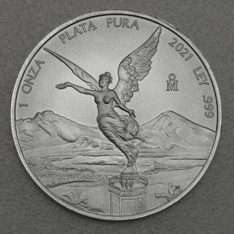 Silbermünze 1oz "Libertad" 2021 (Mexiko)