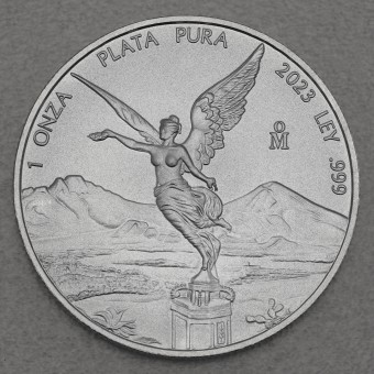 Silbermünze 1oz "Libertad" 2023 diff. (Mexiko)
