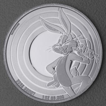 Silbermünze 1oz "Looney Tunes Bugs Bunny 2022" Samoa
