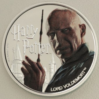Silbermünze 1oz "Lord Voldemort" 2020 (PP) Polierte Platte, koloriert