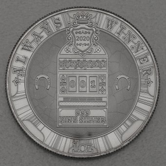Silbermünze 1oz "Lucky Coin" 2020 (Niue)