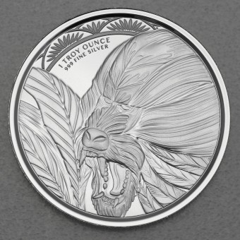 Silbermünze 1oz "Mandrill 2022" (Kamerun) 