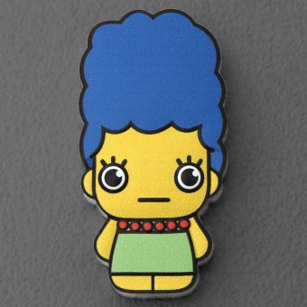 Silbermünze 1oz "Marge Simpson" 2022 (koloriert) Minted Mini Coin