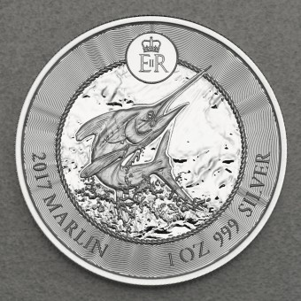 Silbermünze 1oz "Marlin 2017" (Cayman Island) 